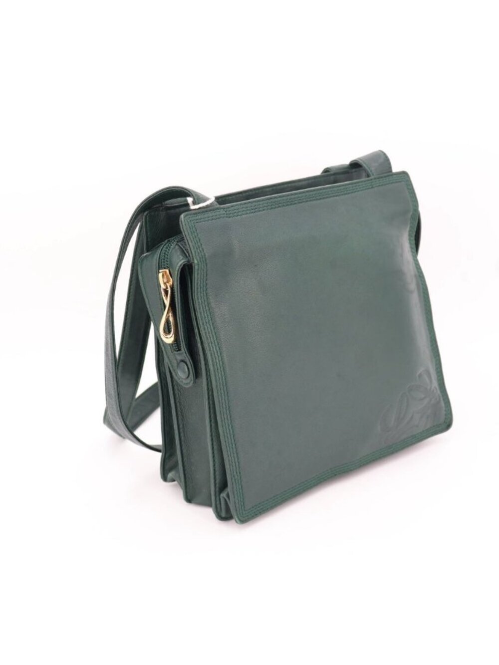 Loewe Anagram Tote Bag Green